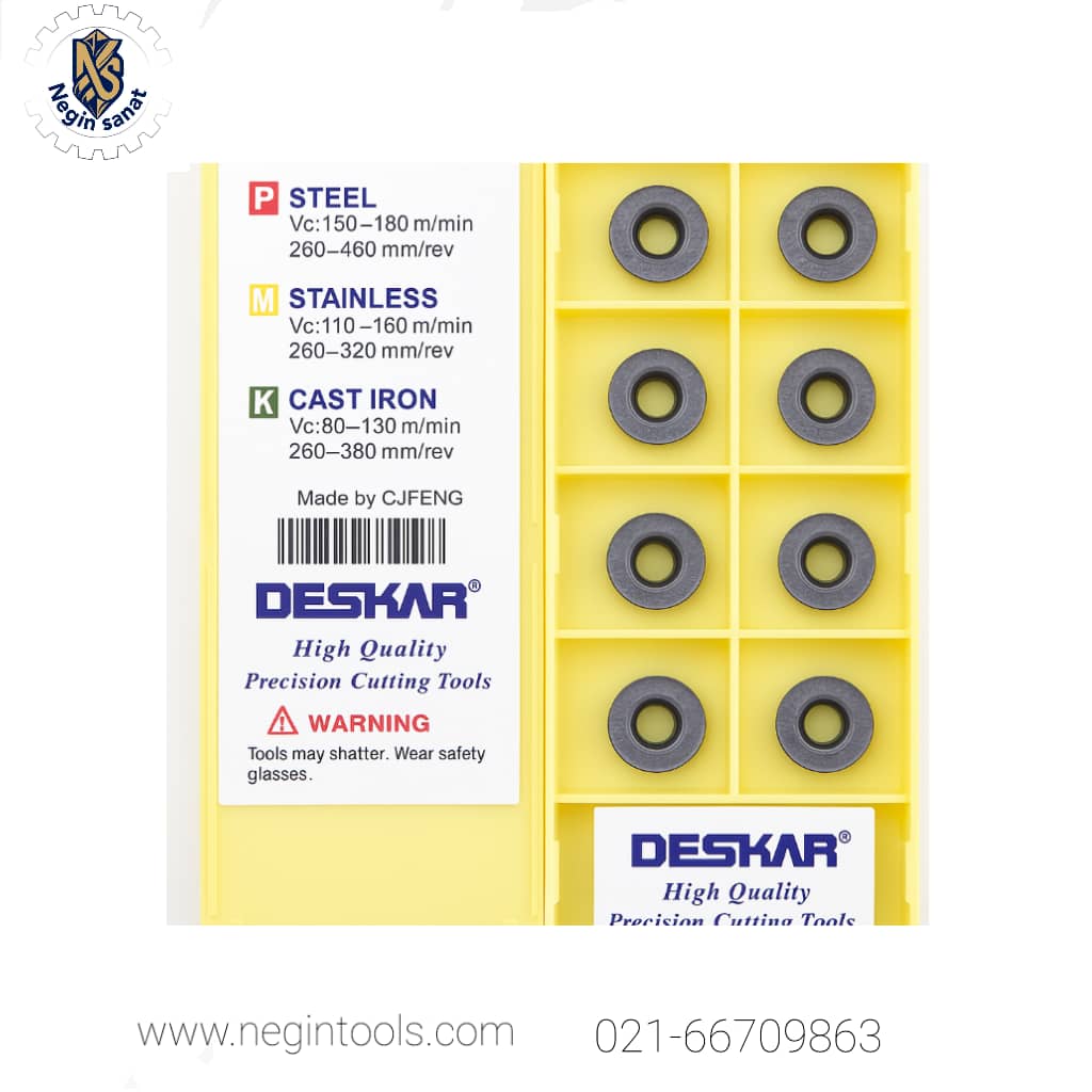 اینسرت گرد RPMT1204MOE-JS LF6018 برند DESKAR