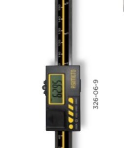خط کش دیجیتال عمودی ۱۵ سانتی متر مدل ۹-۰۶-۳۲۶ برند آسیمتو