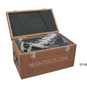 ست میکرومتر خارج سنج صندوقی ۱۵۰-۰ میلی متر