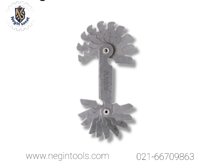 شابلون دنده اینچ و میلیمتر آسیمتو