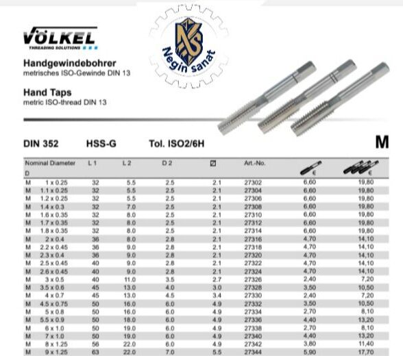 کاتالوگ قلاویز دستی ولکل