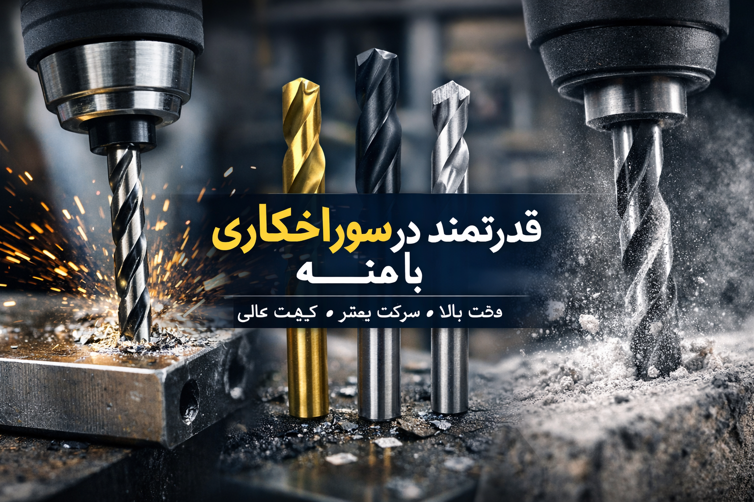 تفاوت مته کبالت و مته آهن