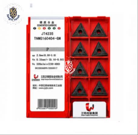 الماس تراشکاری TNMG160404-GM گرید JT4235 برند JXJTC