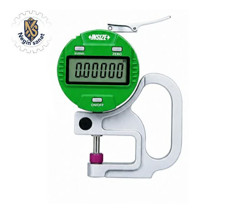 خرید ضخامت سنج دیجیتال 10-0 میلی متری اینسایز (Insize)