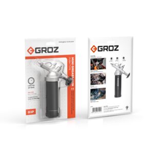 مینی گریس پمپ دستی فشاری ۸۵cc کد G۳P برند GROZ (گروز)