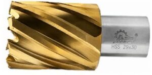 مته گردبر دریل مگنت HSS TiN طول 30 میلی متر (AST POWER)