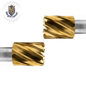 قیمت مته گردبر AST دریل مگنت HSS TiN تیتانیوم طلایی 30mm